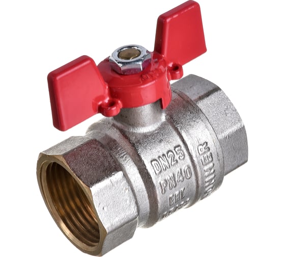 Шаровой кран ROMMER 1" ВН/ВН, RBV-0003-0110225 RG008UB5BA4V1F
