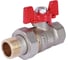 Шаровой кран с американкой ROMMER 1/2", ВН/НР, RBV-0005-0510215, RG008UB5BJ9TAM 2