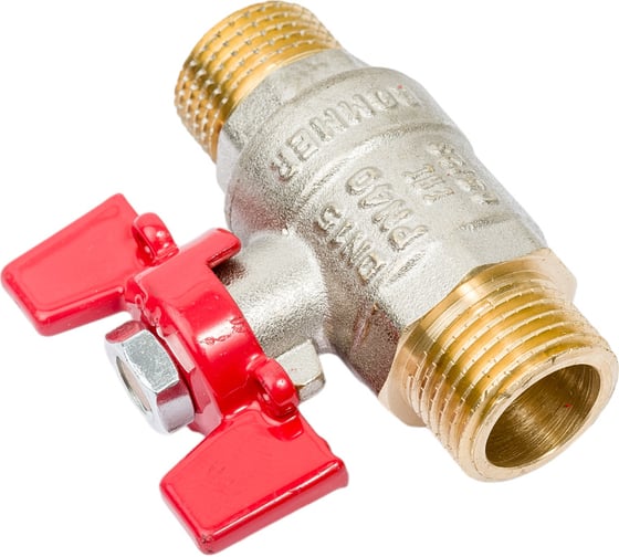 Шаровой кран ROMMER 1/2", НР/НР, RBV-0007-0410215, RG008UB5BPDC5I