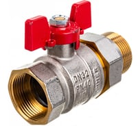 Шаровой кран ROMMER с американкой 1 1/4" ВН/НР RBV-0005-0510232