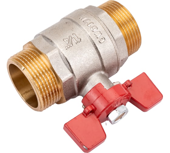 Шаровой кран ROMMER 1 1/4", НР/НР, RBV-0007-0410232, RG008UB5BRRL8K