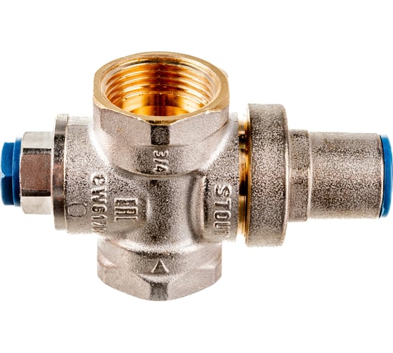 Редуктор давления STOUT PN16, вн/вн 3/4", с выходом под манометр SVS-1010-000020 RG008UB79E4GJ0