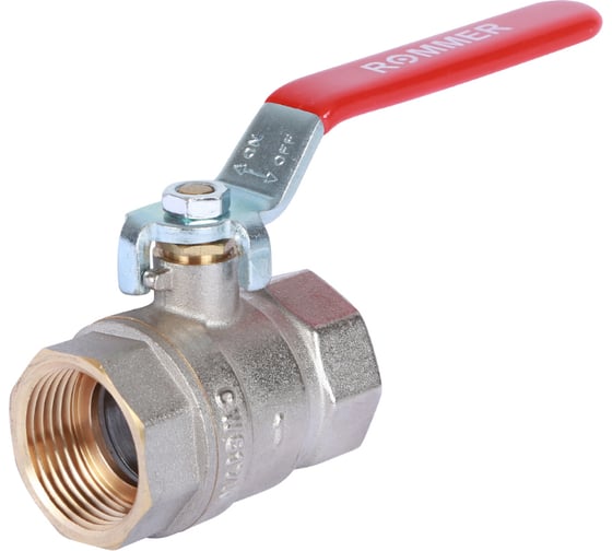 Шаровой кран ROMMER 1", ВН/ВН, RBV-0001-0110325, RG008UB5B0IJV5 1
