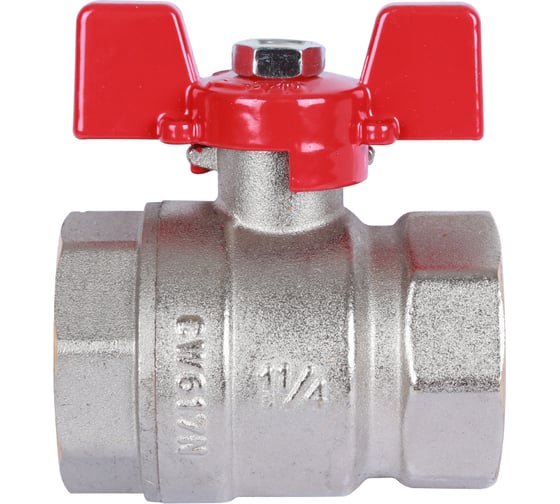 Шаровой кран ROMMER 1 1/4", ВН/ВН, RBV-0003-0110232, RG008UB5BBERIN