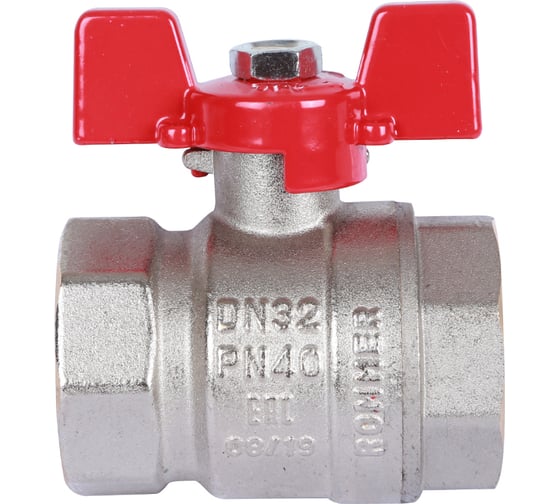 Шаровой кран ROMMER 1 1/4", ВН/ВН, RBV-0003-0110232, RG008UB5BBERIN