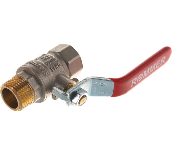 Шаровой кран ROMMER 1/2", ВН/НР, RBV-0002-0210315, RG008UB5B4NOJ6