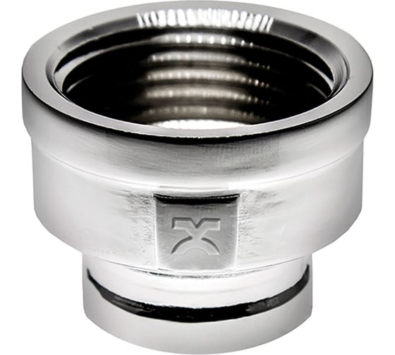 Переходная муфта IVANCI хромированная, внутренняя резьба 3/4"x1/2" IVC.104240Сr.N.04 1
