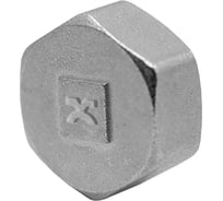 Заглушка IVANCI никелированная, внутренняя резьба 3/4" IVC.104590.N.04