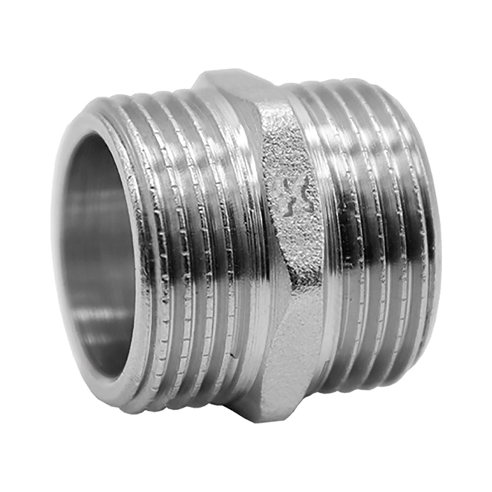 Ниппель IVANCI никелированный, наружная резьба 1 1/4\" IVC.104582.N.06 ...