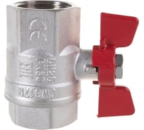 Шаровый кран IVANCI Superior ручка-бабочка, внутренняя-внутренняя резьба 1" IVC.100217.N.05