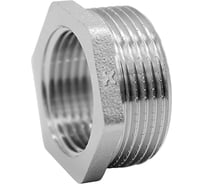 Переходник-футорка IVANCI никелированный, наружная-внутренняя резьба 1 1/4"х3/4" IVC.104581.N.08