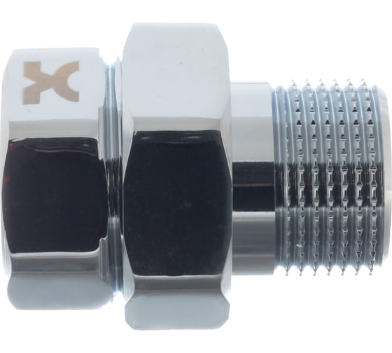 Разъемный соединитель IVANCI хромированный 3/4" IVC.104341Cr.N.04