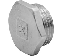 Пробка IVANCI никелированная, наружная резьба 1 1/4" IVC.104583.N.06