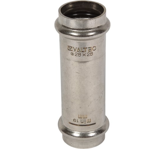 Надвижная муфта из нержавеющей стали VALTEC 28х28 VTi.904.I.002828