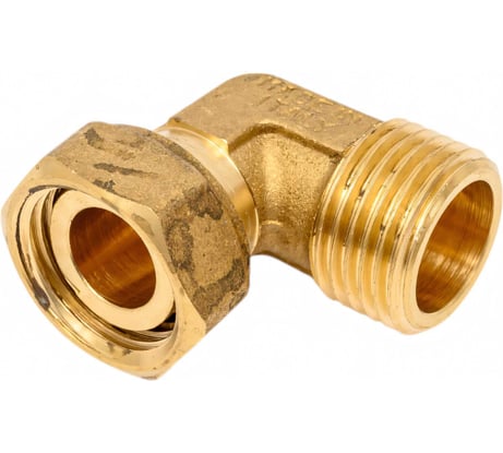 Угол TIEMME НВ с накидной гайкой и плоской прокладкой 1/2“ 1500895