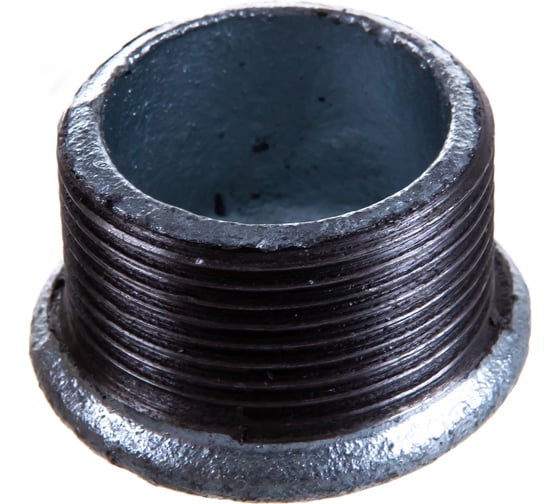 Заглушка чугун оцинкованная Fittex PLUS Ду 32 1 1/4" НР 128-3201