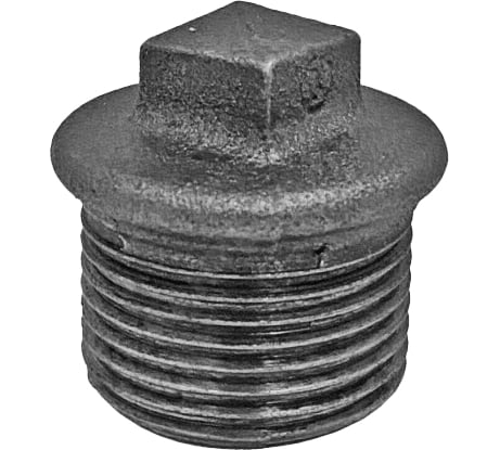 Заглушка чугун Fittex PLUS Ду 40 1 1/2" НР 128-0907