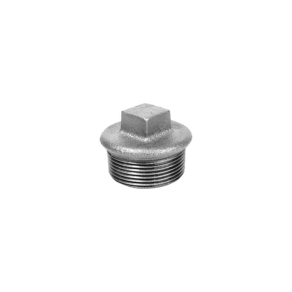 Заглушка чугун оцинкованная Fittex PLUS Ду 50 2" НР 128-3203 - выгодная ...