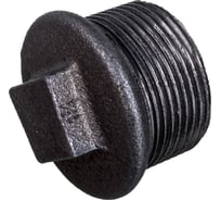 Заглушка чугун Fittex PLUS Ду 32 1 1/4" НР 128-0906