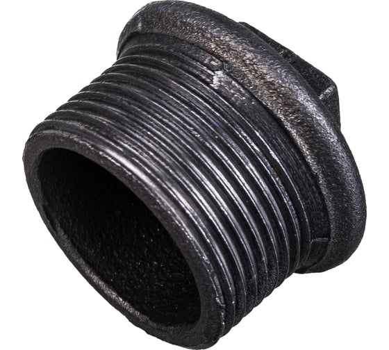 Заглушка чугун Fittex PLUS Ду 32 1 1/4" НР 128-0906