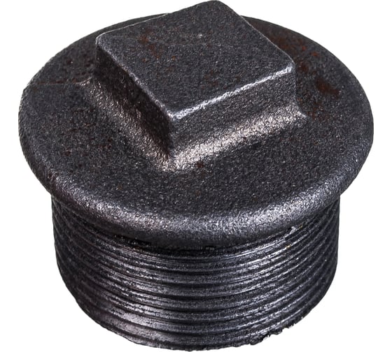 Заглушка чугун Fittex PLUS Ду 32 1 1/4" НР 128-0906