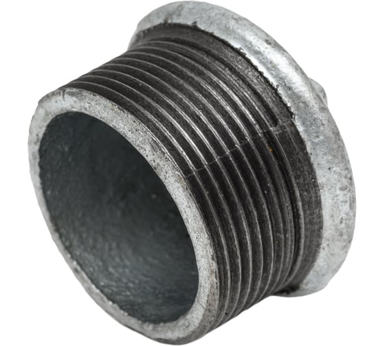 Заглушка чугун оцинкованная Fittex PLUS Ду 40 1 1/2" НР 128-3202