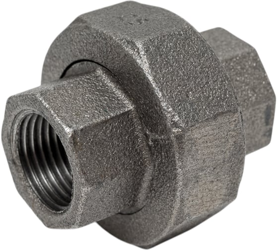 Прямой соединитель Fittex PLUS американка чугун 15 ВР/ВР 127-3505