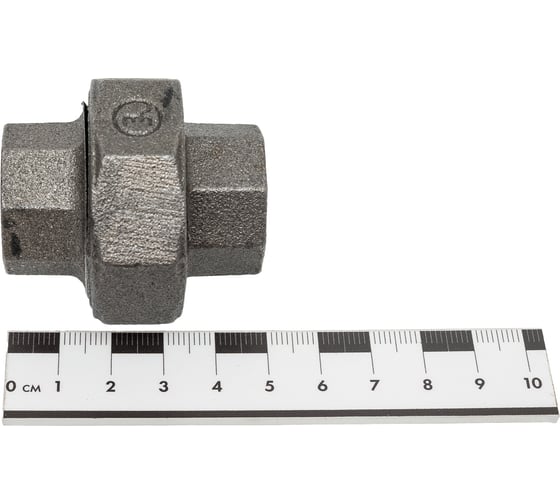 Прямой соединитель Fittex PLUS американка чугун 15 ВР/ВР 127-3505