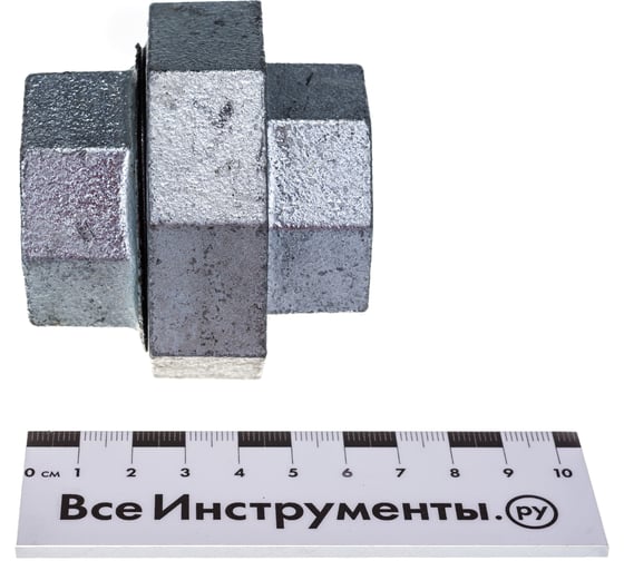 Прямой соединитель Fittex PLUS американка чугун оц Ду 32 1 1/4" ВР/ВР 128-0892