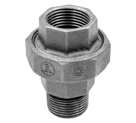 Прямой соединитель Fittex PLUS американка чугун Ду 32 1 1/4" ВР/НР 128-0883