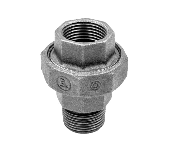 Прямой соединитель Fittex PLUS американка чугун Ду 32 1 1/4" ВР/НР 128-0883