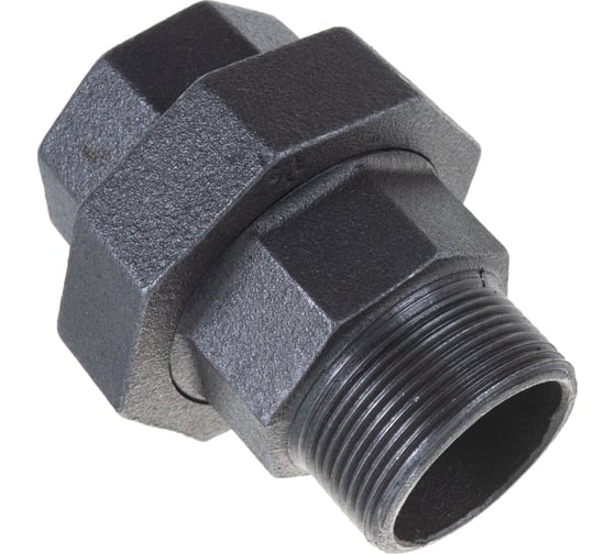 Прямой соединитель Fittex PLUS американка чугун Ду 40 1 1/2" ВР/НР 128-0884