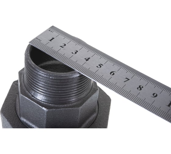 Прямой соединитель Fittex PLUS американка чугун Ду 40 1 1/2" ВР/НР 128-0884