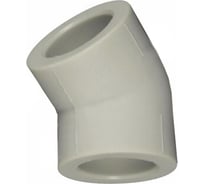 Угольник VALFEX PP-R серый, 63 мм, 45 градусов 10107063Г 127-0470