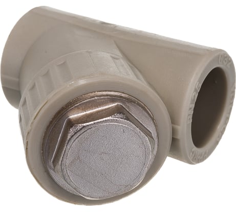 Фильтр сетчатый VALFEX PP-R серый, 32 мм, 45 градусов, внутренняя пайка 10141032Г 036-0609