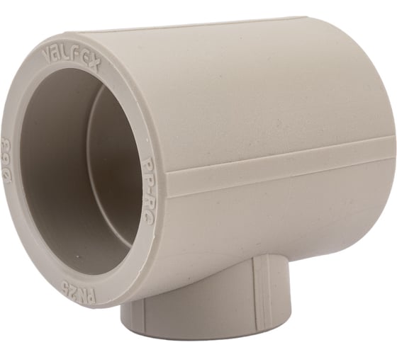 Тройник переходной VALFEX PP-R серый, 63х40х63 мм 10634063Г 127-0463