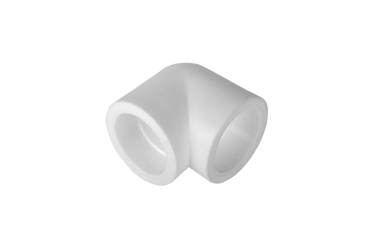 Угольник VALFEX PP-R белый, 75 мм, 90 градусов 10108075 127-0580 ...