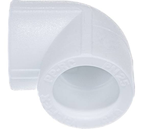 Угольник VALFEX PP-R белый, 75 мм, 90 градусов 10108075 127-0580