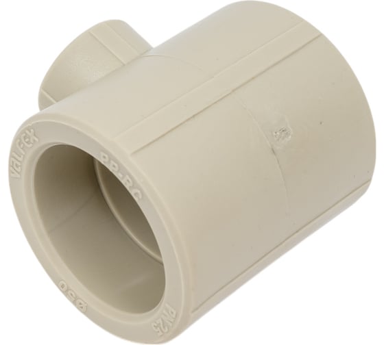 Тройник переходной VALFEX PP-R серый, 50х25х50 мм 10502550Г 127-0457