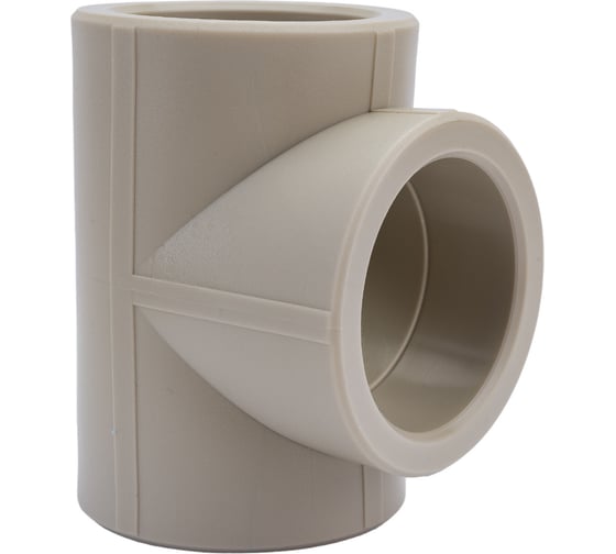 Тройник VALFEX PP-R серый, 63 мм 10111063Г 127-0446