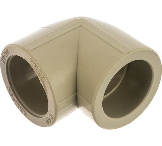 Угольник VALFEX PP-R серый, 40 мм, 90 градусов 10108040Г 127-0477