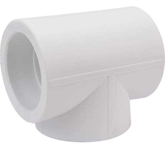 Тройник VALFEX PP-R белый, 90 мм 10111090 127-0543