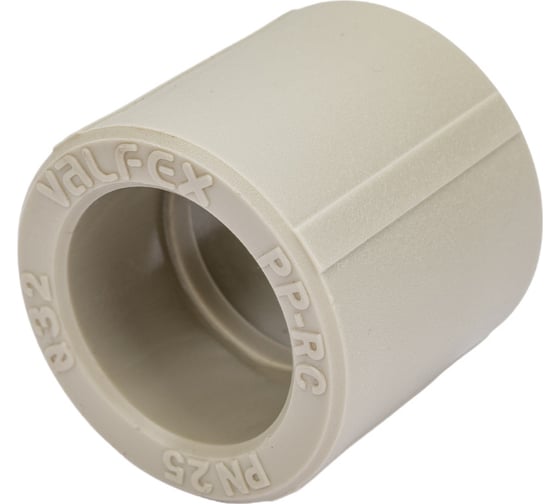 Муфта VALFEX PP-R серая, 32 мм 10113032Г 127-0381