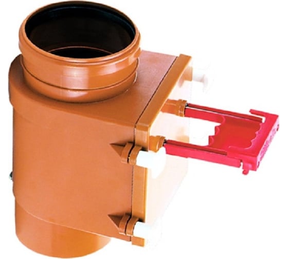 Вертикальный канализационный затвор HL (с фиксатором) DN110 HL 710.1V
