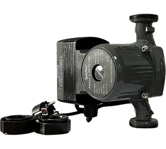 Циркуляционный интеллектуальный насос LadAna Atmos L 25/12-180 (кабель 1 м, евровилка, комплект гаек) 260508007