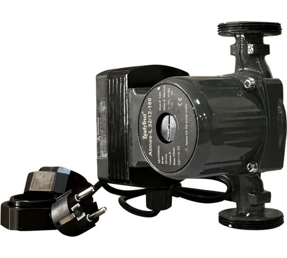 Циркуляционный интеллектуальный насос LadAna Atmos L 32/12-180 (кабель 1 м, евровилка, комплект гаек) 260508008