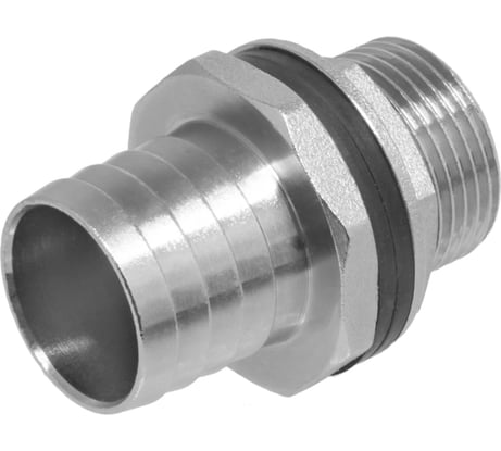 Штуцер врезка для бочки MasterProf 3/4", латунь, гайка в бочку ДС.071634.ИМ