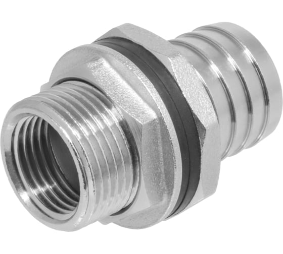 Штуцер врезка для бочки MasterProf 3/4", латунь, гайка в бочку ДС.071634.ИМ