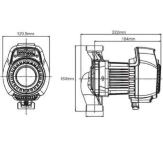 Циркуляционный насос IBO MAGI 32-100/180 2000048290119