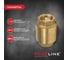 Клапан обратный PROFLINE 1 1/4", пластиковый сердечник УТ-00041577 3